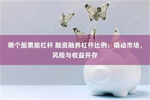 哪个股票能杠杆 融资融券杠杆比例：撬动市场，风险与收益并存